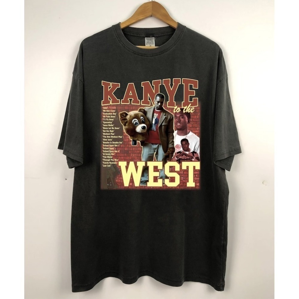 Kanye West College Dropout Tee Reaper Kanye West Tour Shirt
